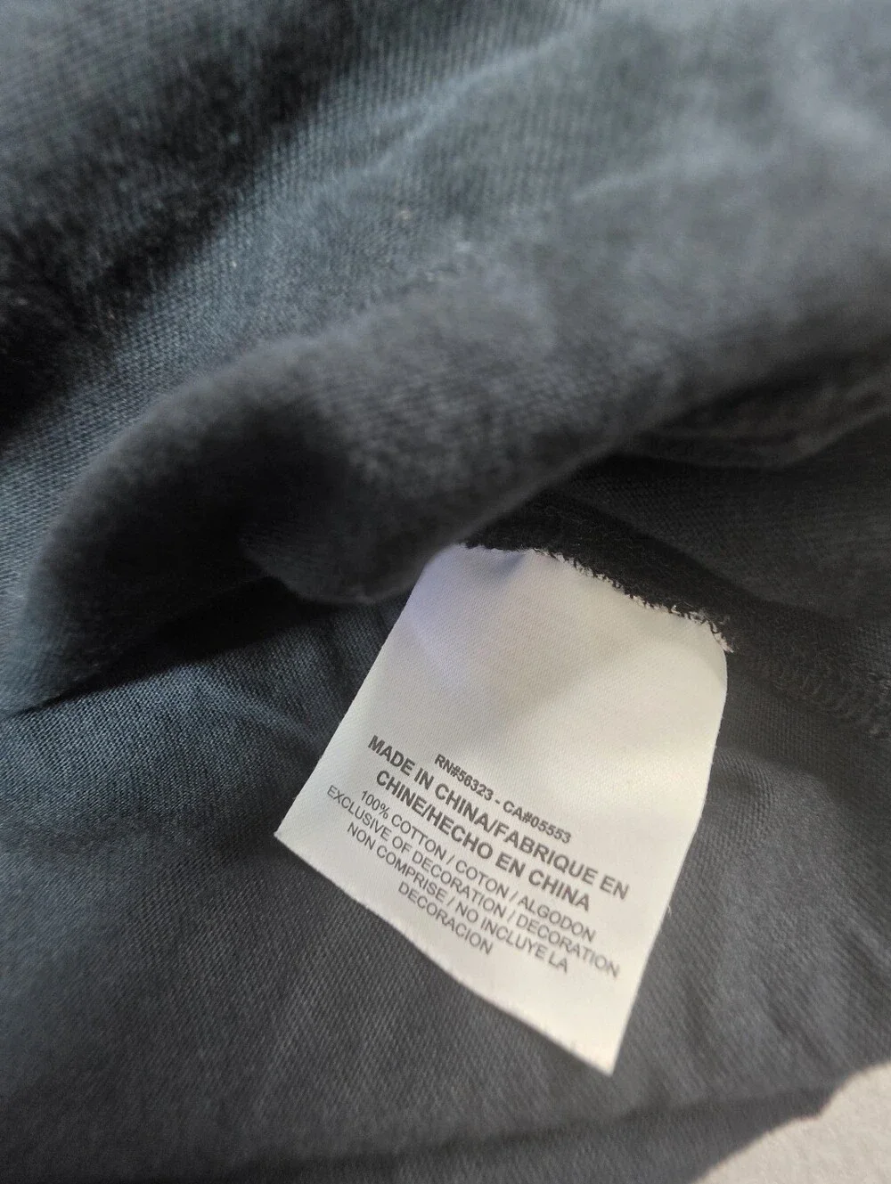 Jordan Men's Black Pocket Tee with Contrast Pattern